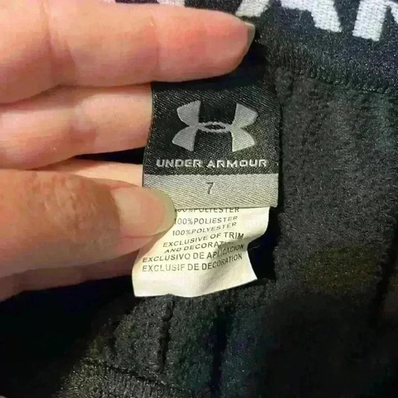 Under Armour size 7 fleece pants - Picture 6 of 7